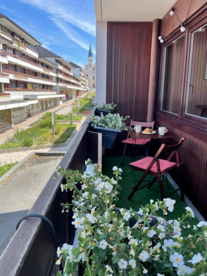 Appartement De Charme Au Pied De La Basilique Saint Remi Реймс Екстериор снимка